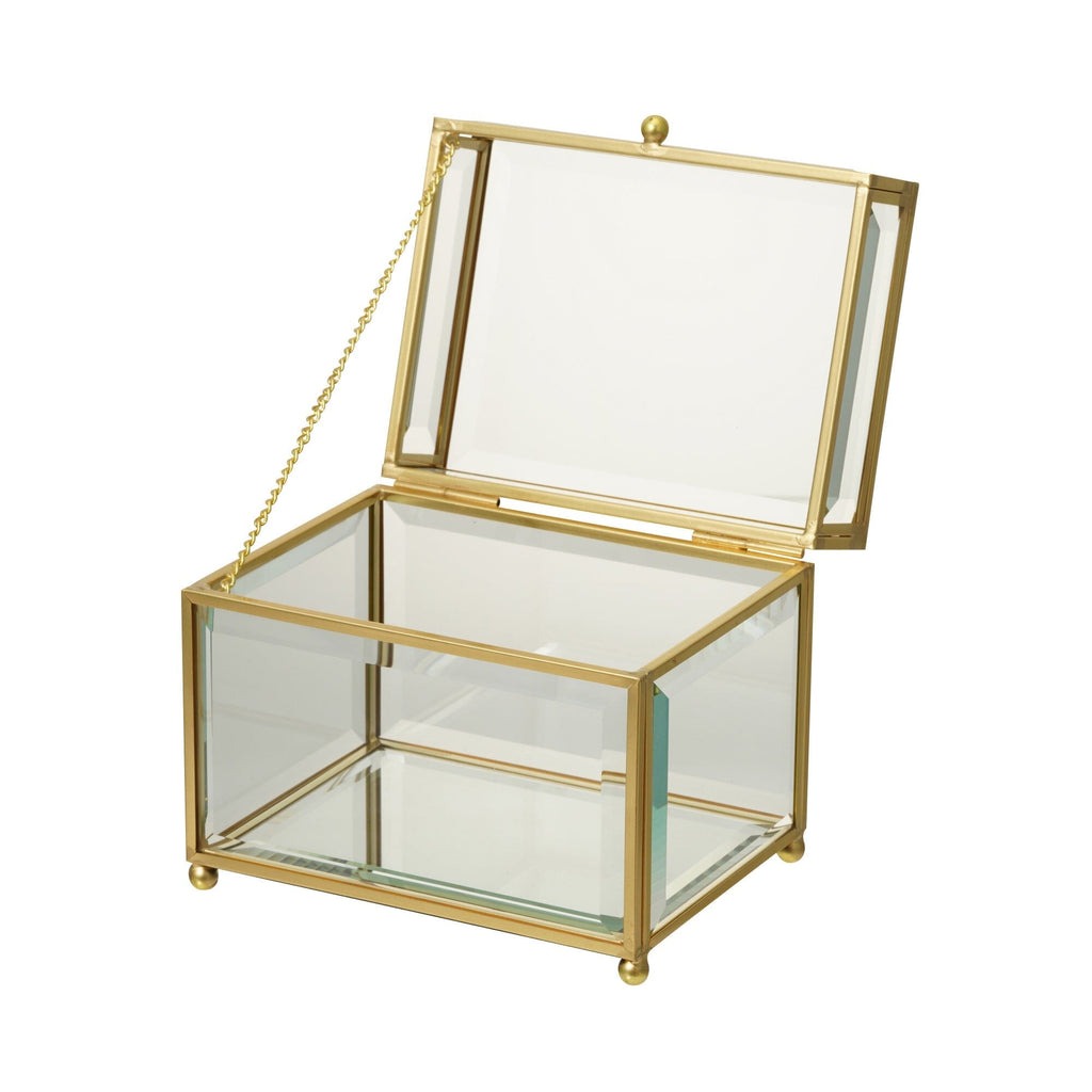 Shccta Iron Glass Box Square 2 Medium