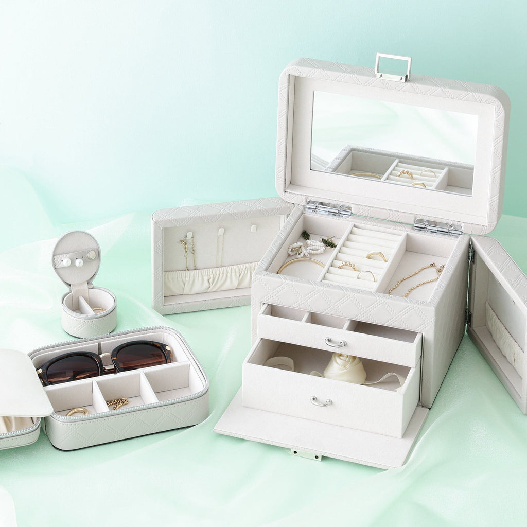 Shccta Jewelry Box Gray