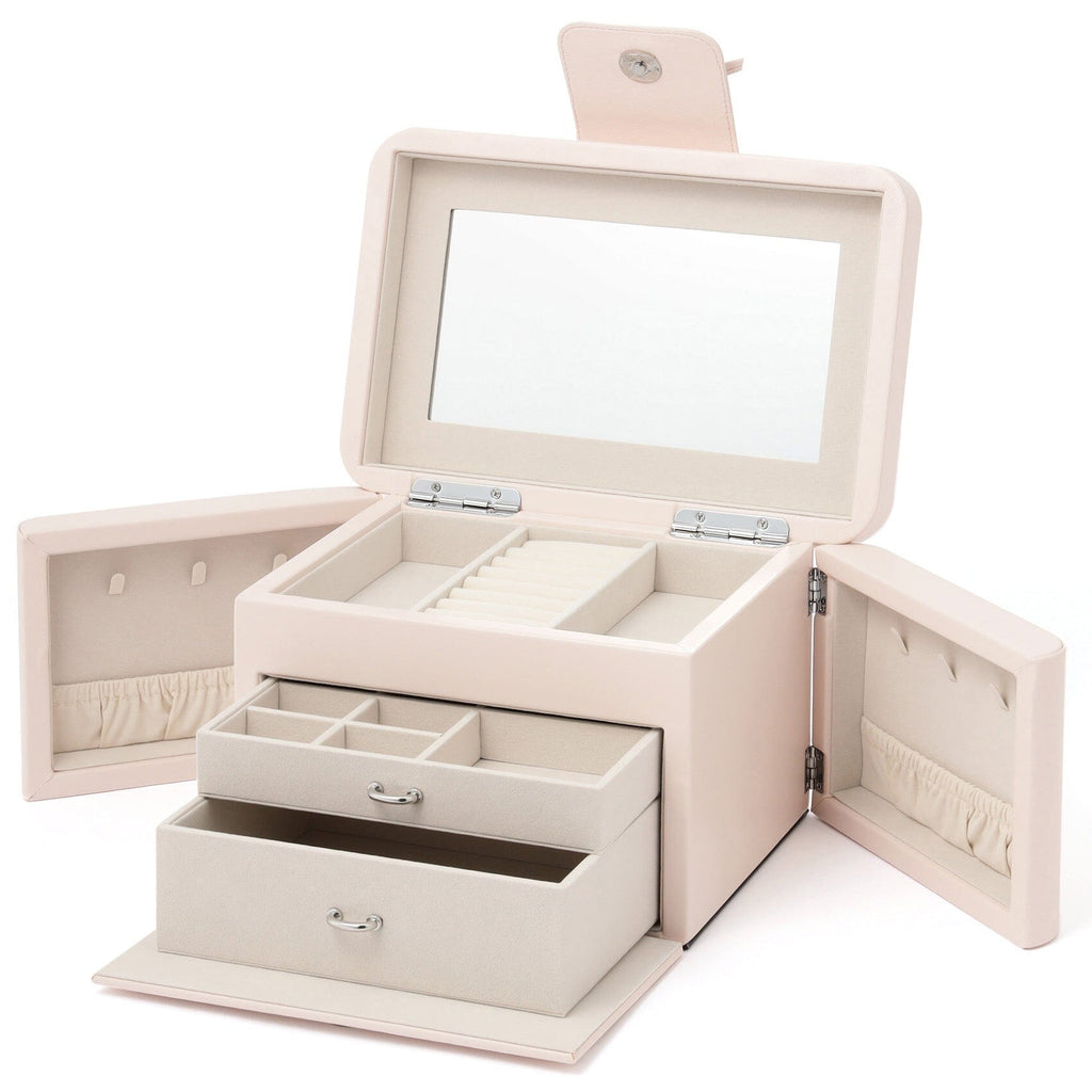 Ribbon Jewelry Box Light Pink