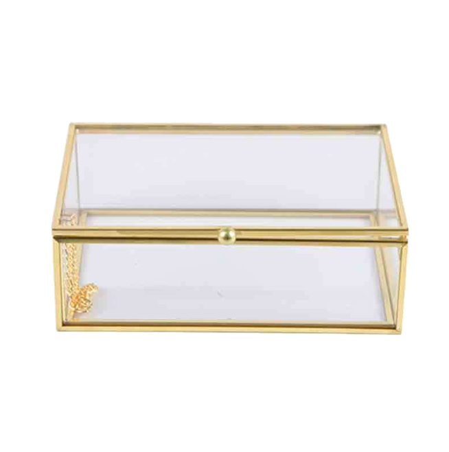 Shccta Iron Glass Box Square 2 Large